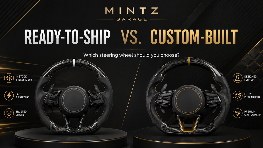 Ready-to-Ship vs. Custom Steering Wheels: Which One Should You Choose?