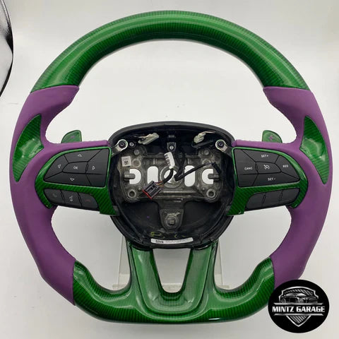 Dodge Charger Challenger Durango Build-Your-Own Custom Steering Wheel (2015-2023)
