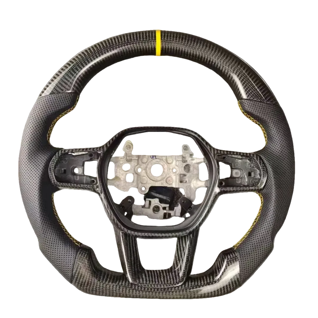 honda civic custom carbon fiber steering wheel