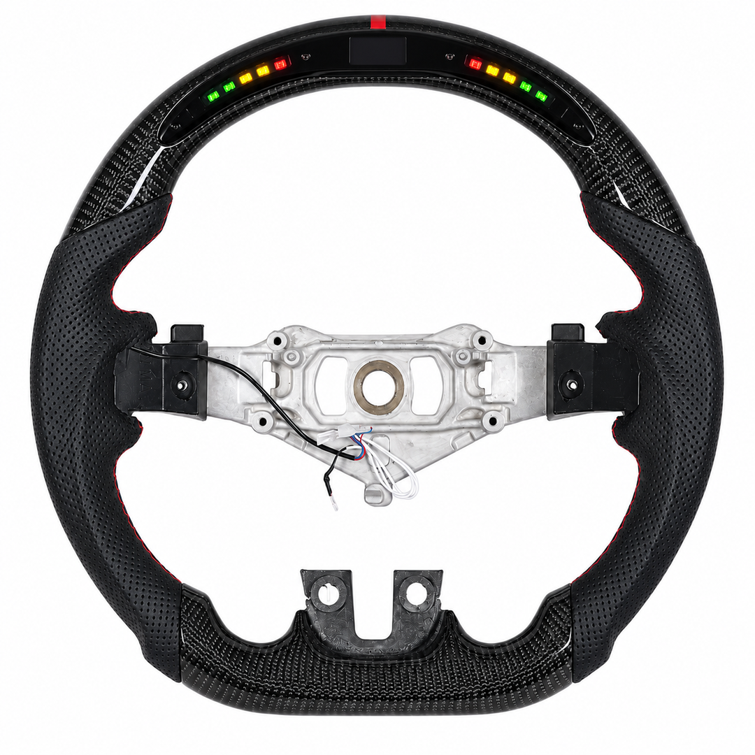 Dodge Charger Challenger Durango Ready-To-Ship Custom Carbon Fiber Steering Wheel (2012-2014)
