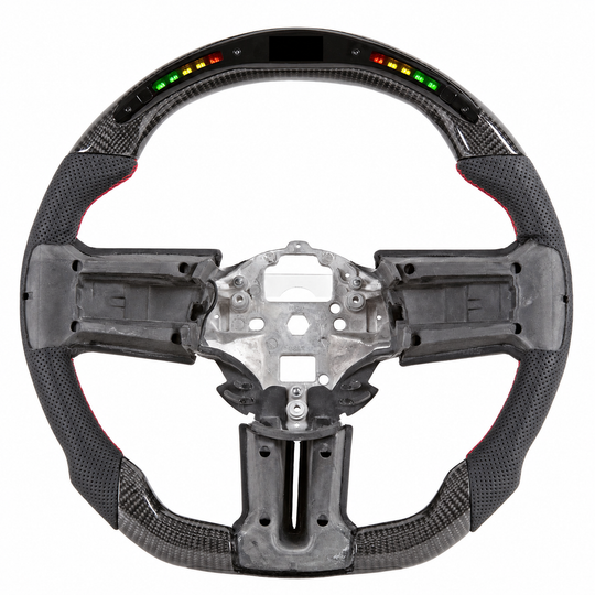 Ford Mustang Ready-To-Ship Custom Carbon Fiber Steering Wheel (2012-2014)