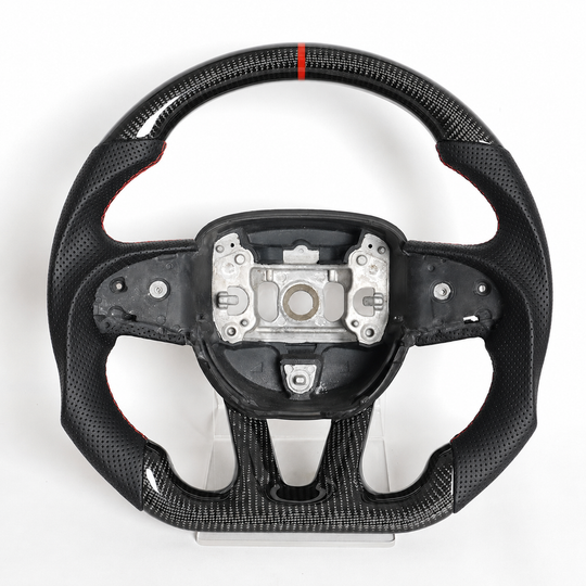 Dodge Charger Challenger Durango Ready-To-Ship Custom Carbon Fiber Steering Wheel (2015-2020)