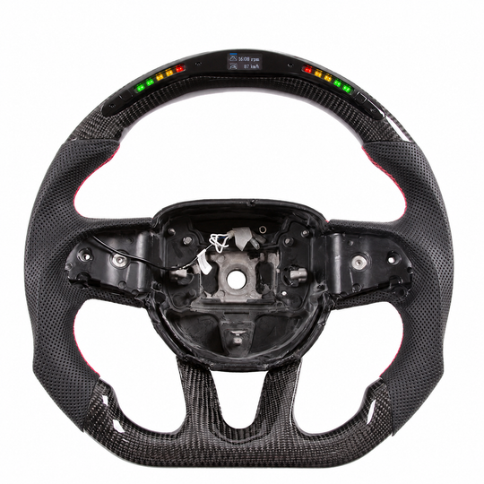 Dodge Charger Challenger Durango Ready-To-Ship Custom Carbon Fiber Steering Wheel (2015-2020)
