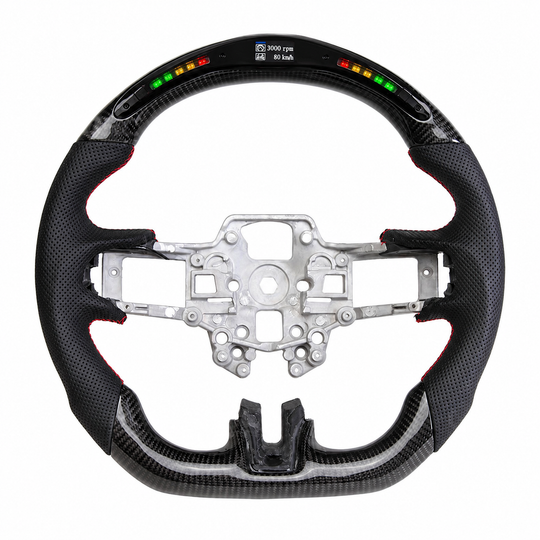 Ford Mustang Ready-To-Ship Custom Carbon Fiber Steering Wheel (2018-2021)