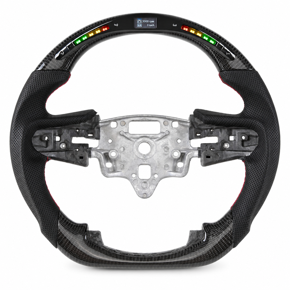 Chevrolet Silverado Blazer Ready-To-Ship Custom Carbon Fiber Steering Wheel (2019-2024)