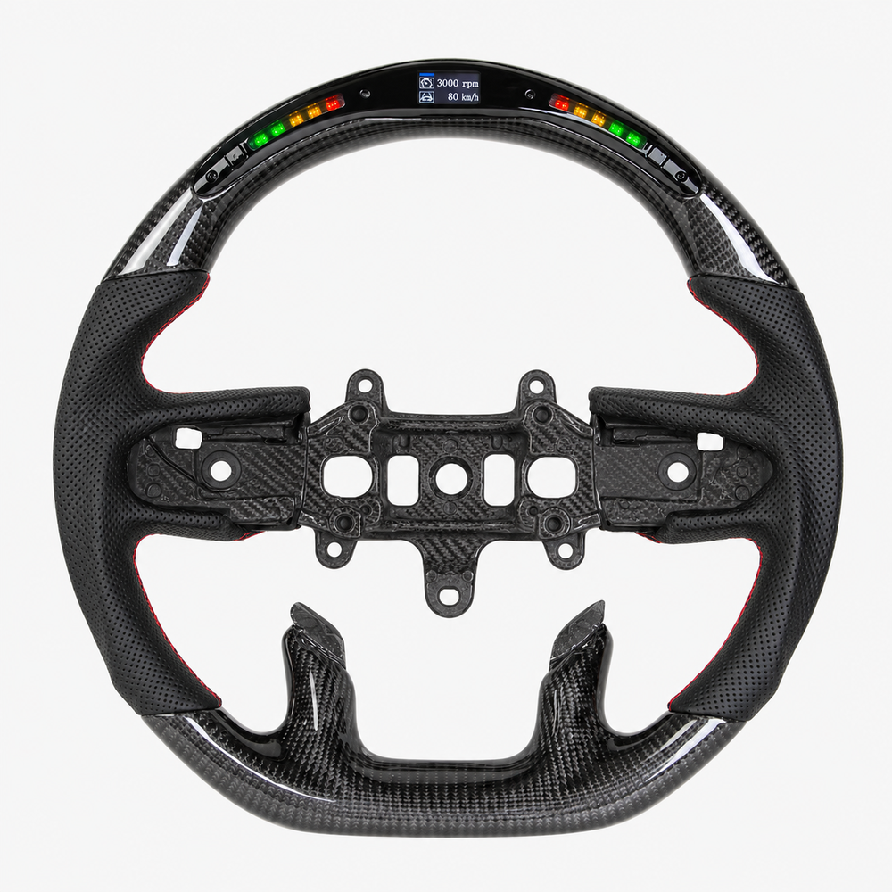 RAM 1500 2500 Ready-To-Ship Custom Carbon Fiber Steering Wheel (2018-2024)