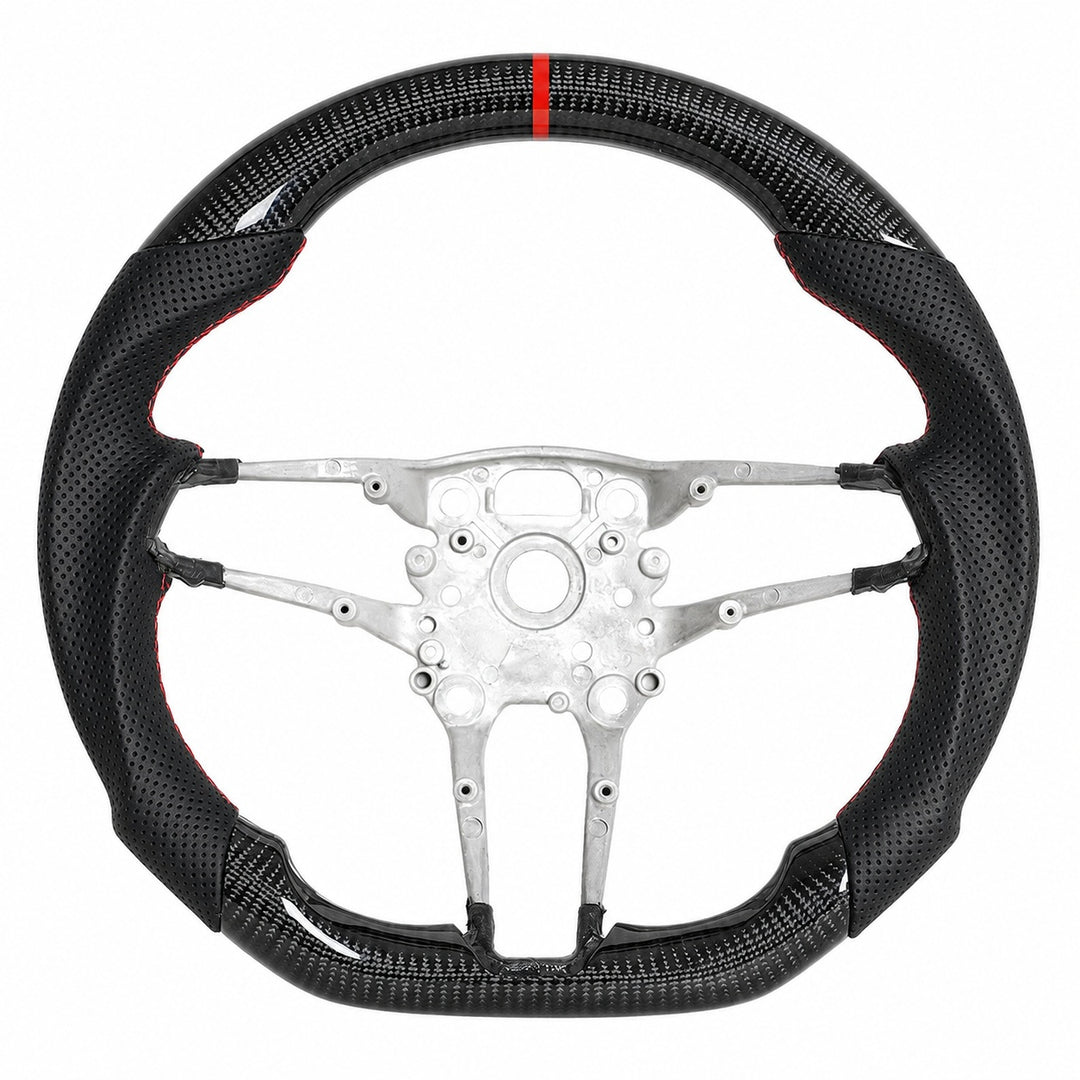 Porsche Ready-To-Ship Custom Carbon Fiber Steering Wheel (2017-2024)