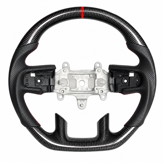 RAM 1500 2500 Ready-To-Ship Custom Carbon Fiber Steering Wheel (2018-2024)