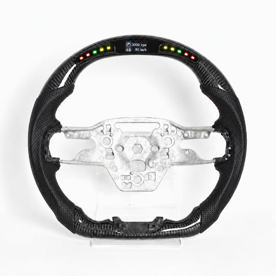 Ford Mustang Ready-To-Ship Custom Carbon Fiber Steering Wheel (2024-2027)