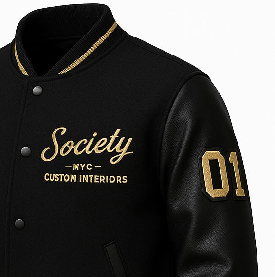 Mintz Garage Society Varsity Jacket