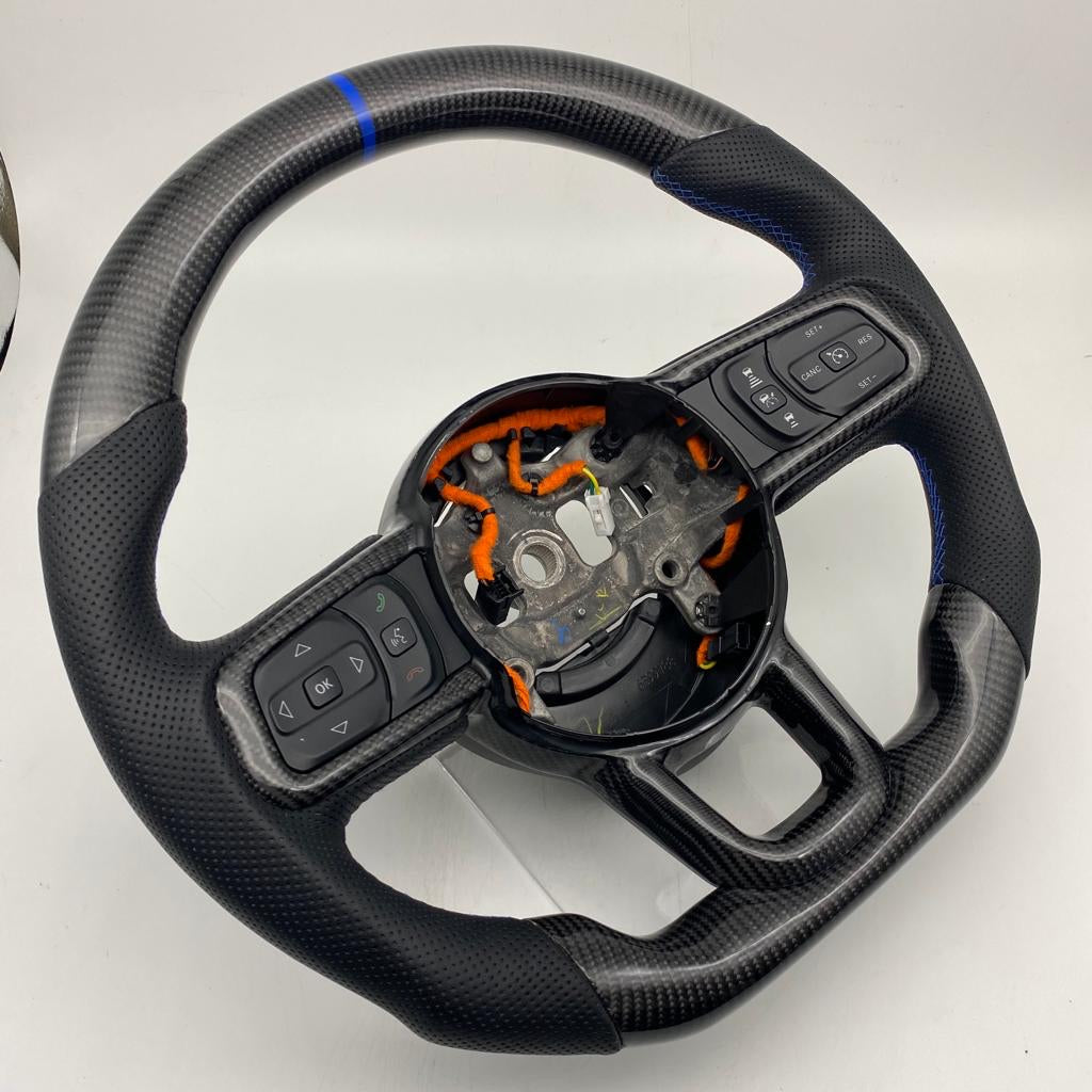 Ready-Made Jeep Wrangler JL Carbon Fiber Steering Wheel