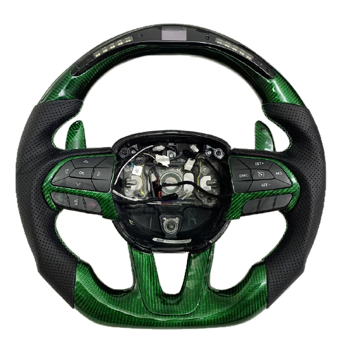 Dodge Charger Challenger Durango custom carbon fiber steering wheel