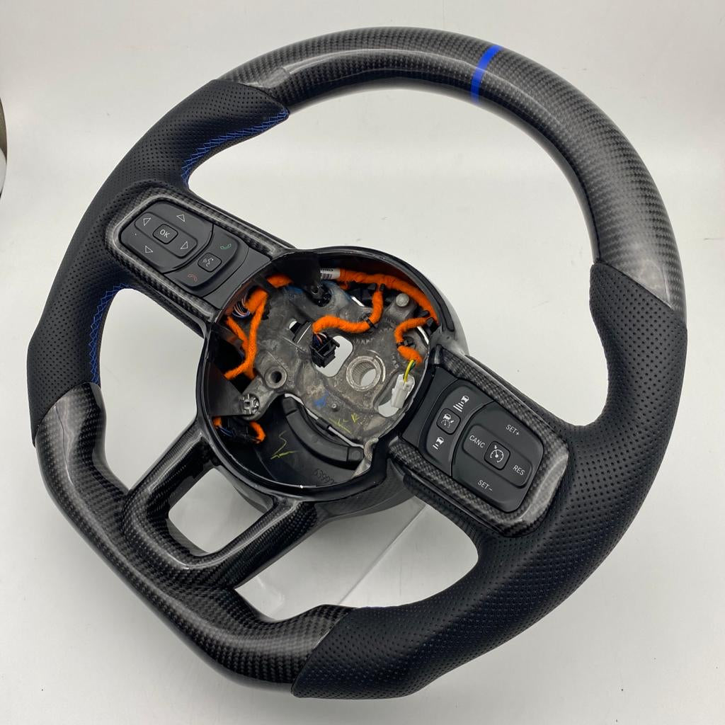 Ready-Made Jeep Wrangler JL Carbon Fiber Steering Wheel