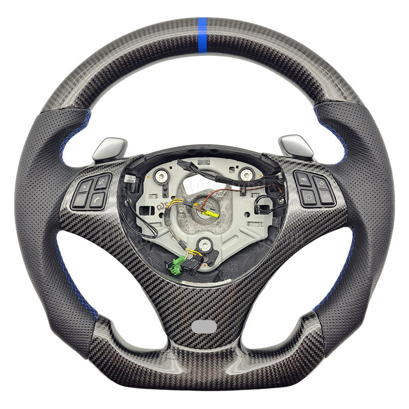 E92 E90 E93 E9x BMW Carbon Fiber Steering Wheel