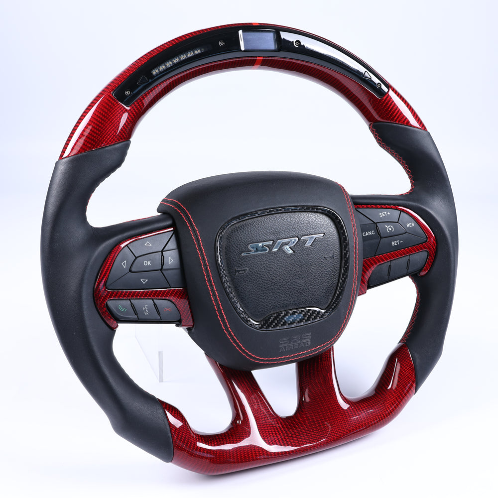 Ready-To-Ship Dodge Charger Challenger Durango Custom Steering Wheel (2015-2023)