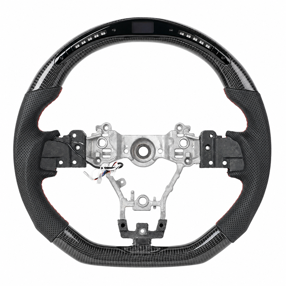 Subaru WRX Ready-To-Ship Custom Carbon Fiber Steering Wheel (2015-2021)