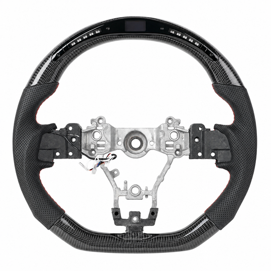 Subaru WRX Ready-To-Ship Custom Carbon Fiber Steering Wheel (2015-2021)