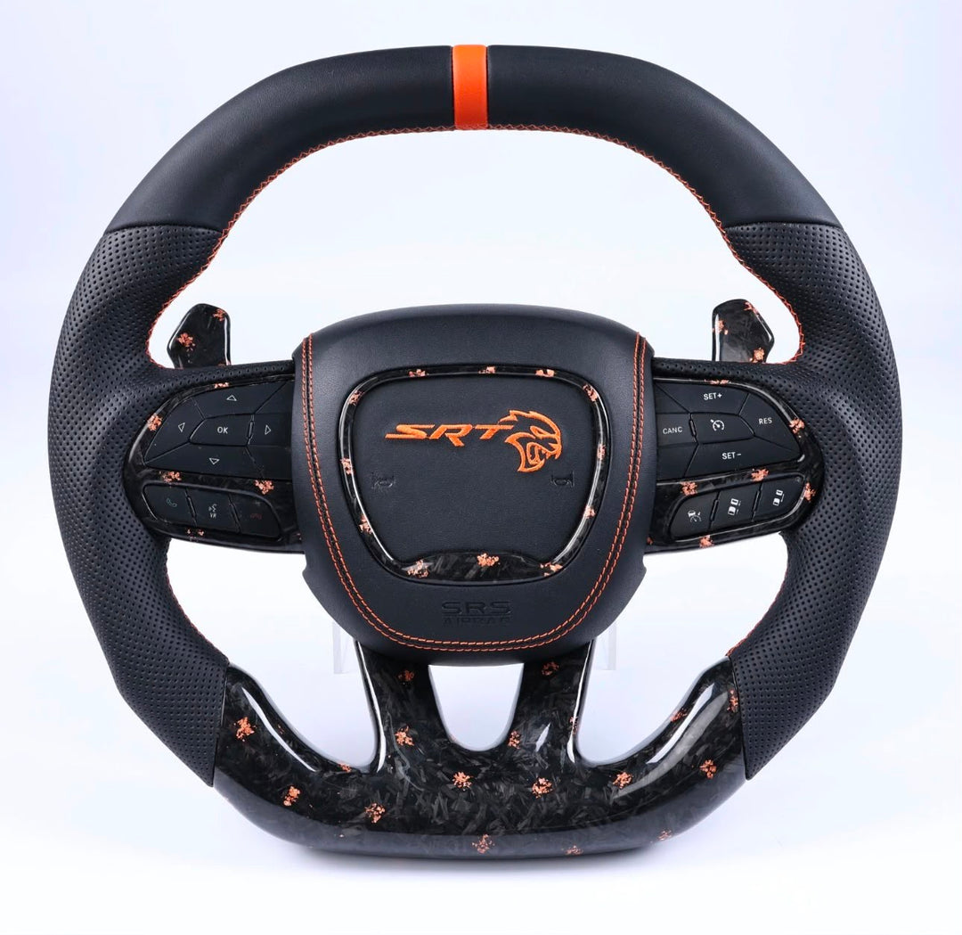 Dodge Charger Challenger Durango Build-Your-Own Custom Steering Wheel (2015-2023)