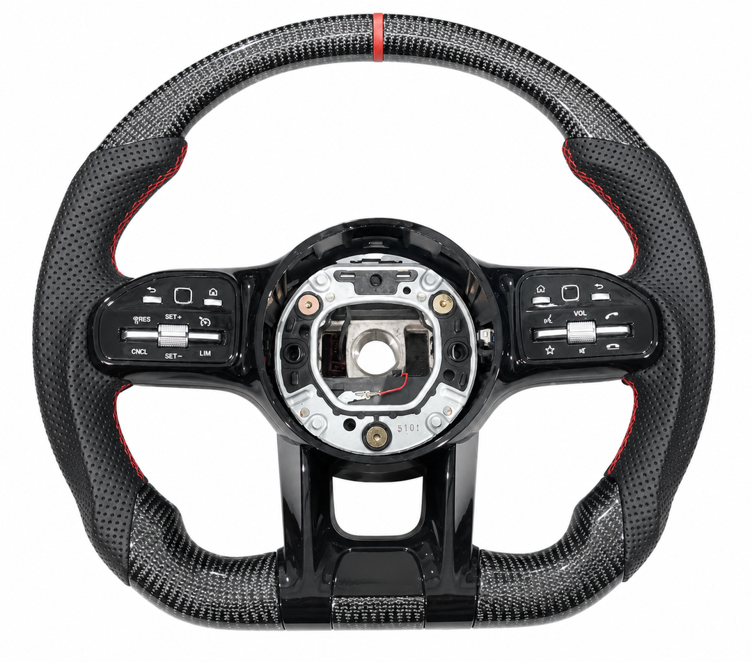Mercedes-AMG Ready-To-Ship Custom Carbon Fiber Steering Wheel (2019-2023)