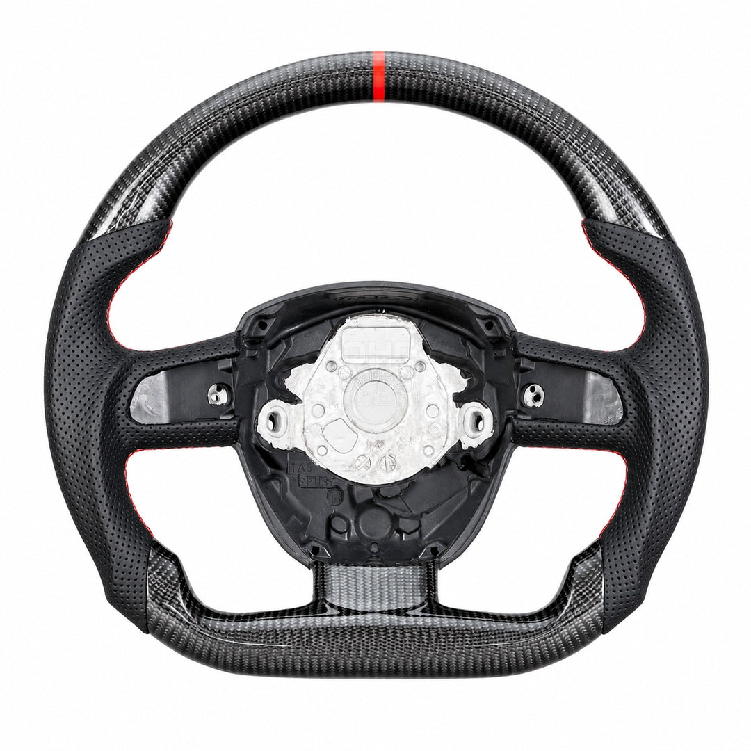Audi Ready-To-Ship Custom Carbon Fiber Steering Wheel (2005-2009)