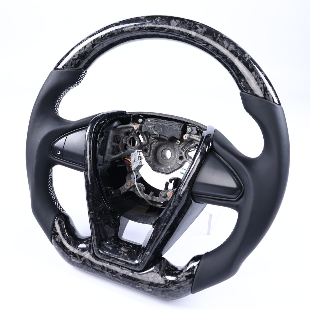 nissan maxima custom steering wheel forged carbon fiber