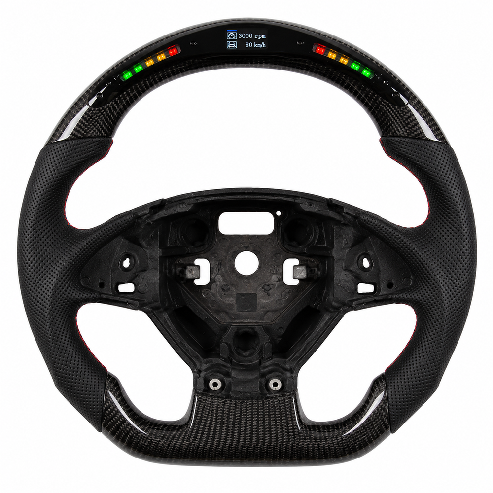 Chevrolet Corvette C7 Ready-To-Ship Custom Carbon Fiber Steering Wheel (2014-2018)