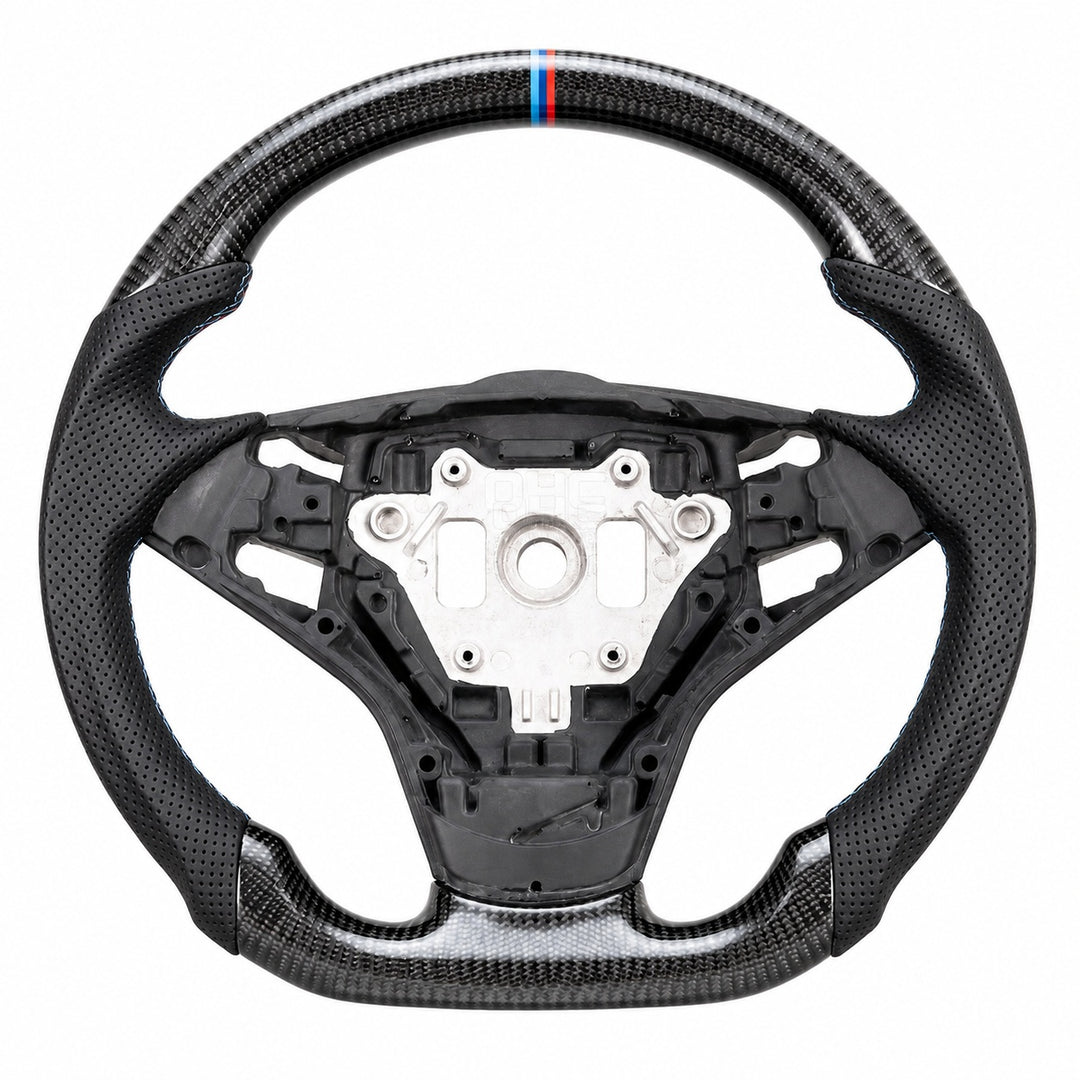 BMW E60 M5 M6 Ready-To-Ship Custom Carbon Fiber Steering Wheel (2004-2010)