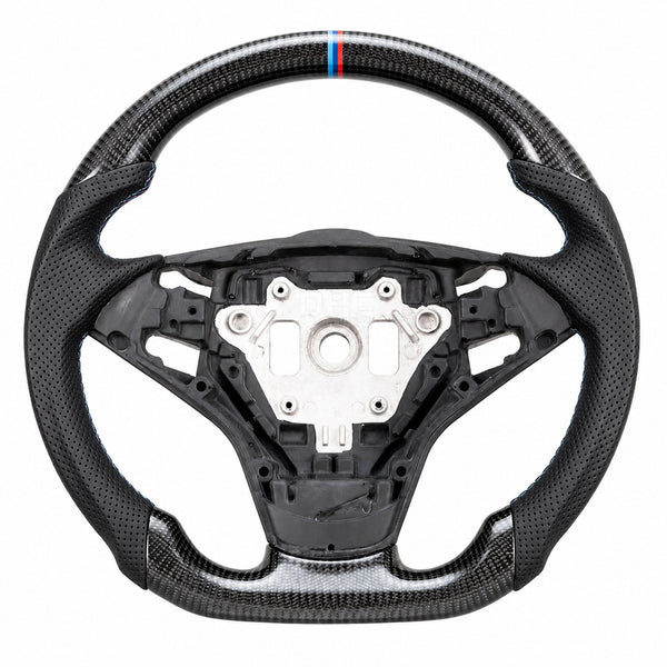 BMW E60 M5 M6 Ready-To-Ship Custom Carbon Fiber Steering Wheel (2004-2010)