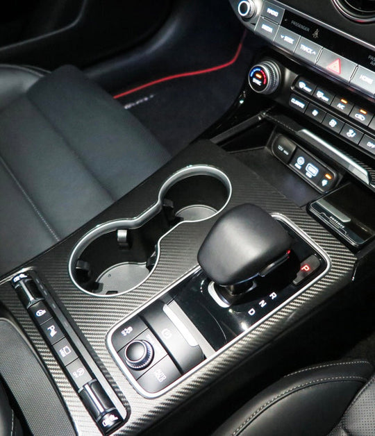 Kia Stinger US Spec Custom Carbon Fiber Center Console