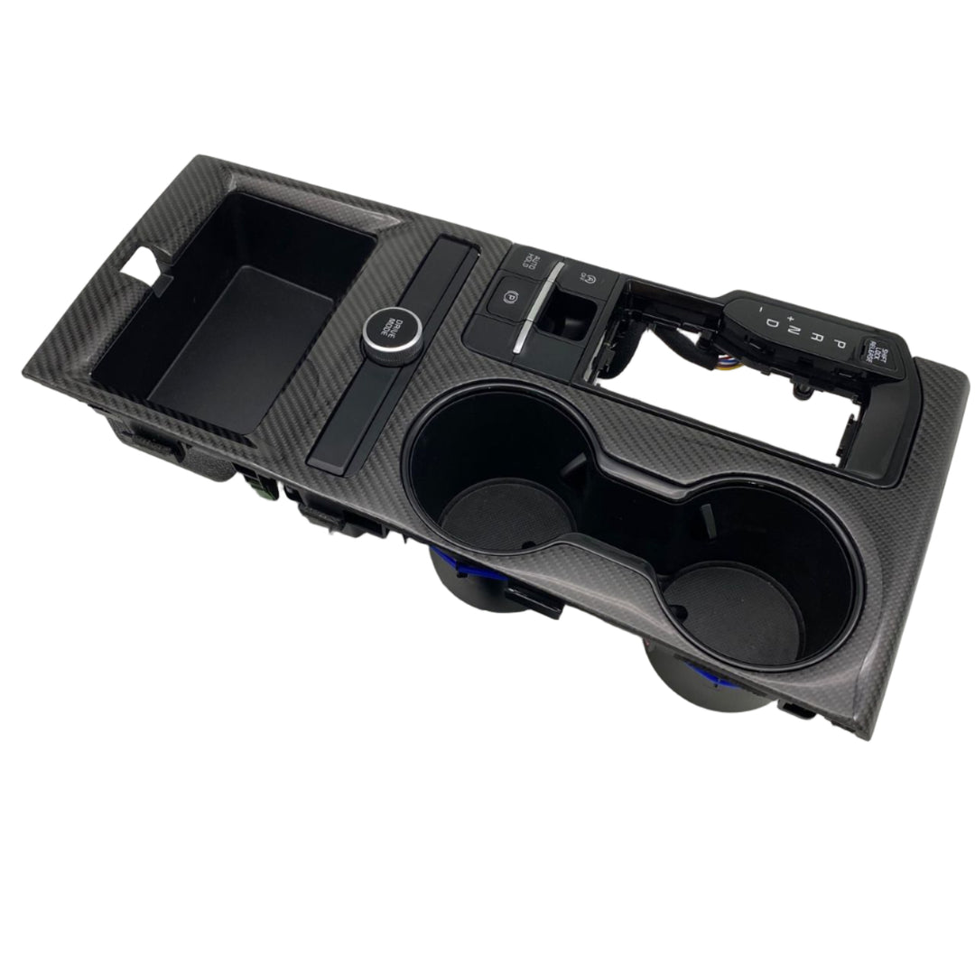 KIA k5 custom carbon fiber center console