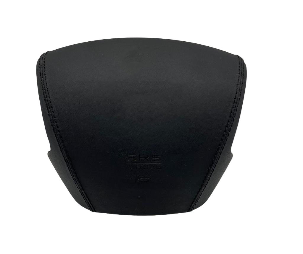 infiniti q50 custom airbag cover in black leather