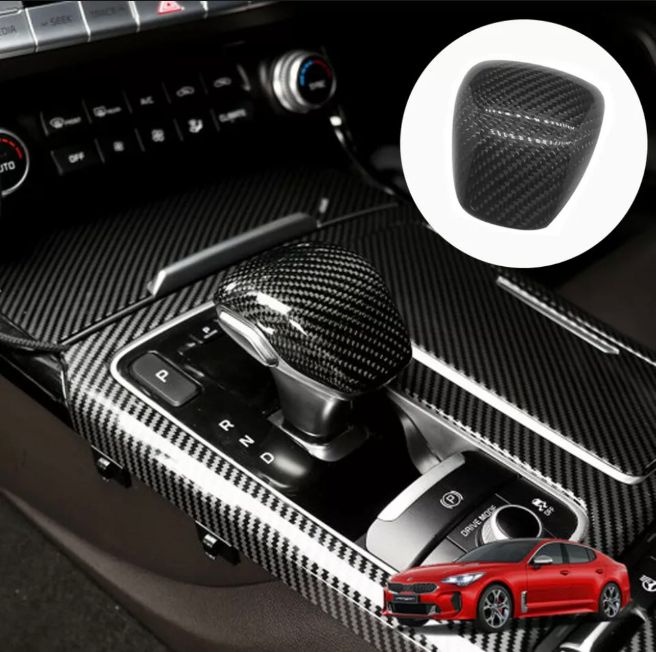 Kia Stinger GT2 Carbon Fiber Shift Knob