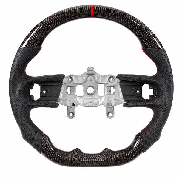 Jeep Wrangler JL Ready-To-Ship  Custom Carbon Fiber Steering Wheel (2018-2027)