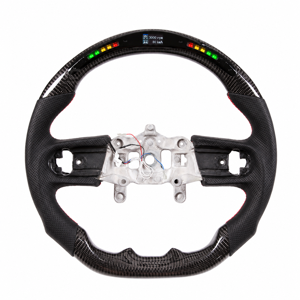 Jeep Wrangler JL Ready-To-Ship  Custom Carbon Fiber Steering Wheel (2018-2027)