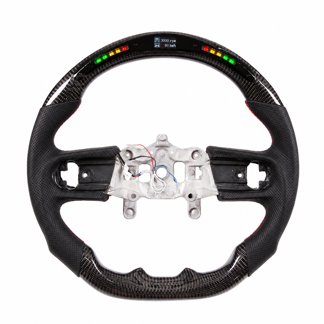 Jeep Wrangler JL Ready-To-Ship  Custom Carbon Fiber Steering Wheel (2018-2027)