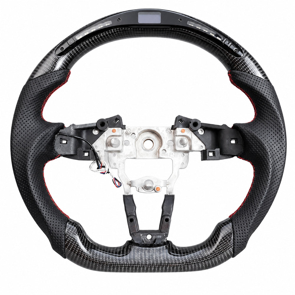 Mazda Miata MX-5 Ready-To-Ship LED Custom Carbon Fiber Steering Wheel (2016-2027)
