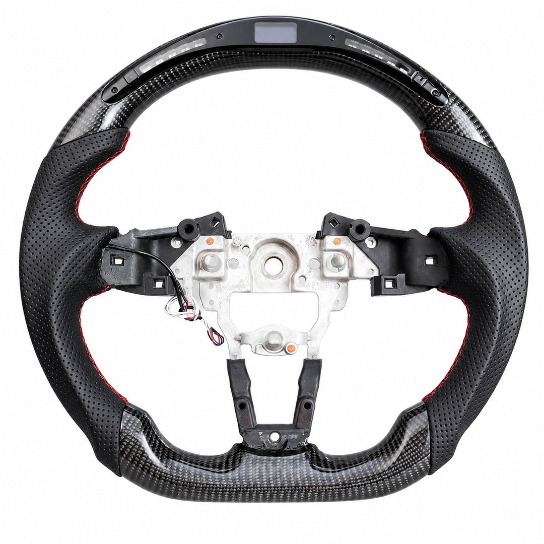 Mazda Miata MX-5 Ready-To-Ship LED Custom Carbon Fiber Steering Wheel (2016-2027)