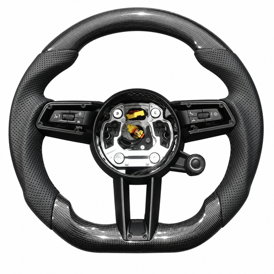Porsche Ready-To-Ship Custom Carbon Fiber Steering Wheel (2017-2024)